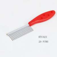 Stainless steel animal pet cat anti lice flea comb for dogs