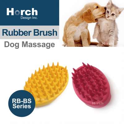 2020 Pet Supplies Rubber Brush Dog Cat Bathing Grooming Tools