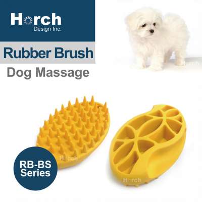 Pet Hair Shampoo Scalp Body Massage Cleaning Brush Dog Cat Christmas