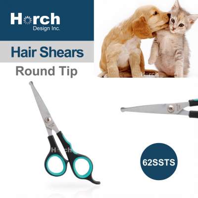 Dog Grooming Tools Hair Shears Round Tip Professional Scissors